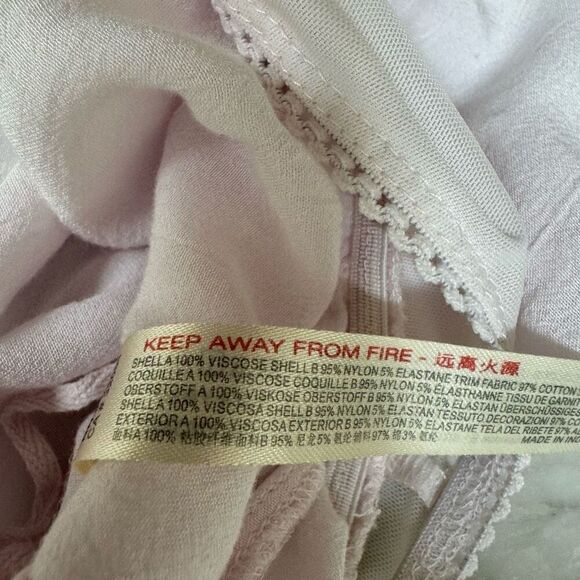 Free People Intimately Cleo Bodysuit In blush pink size M - Picture 5 of 7